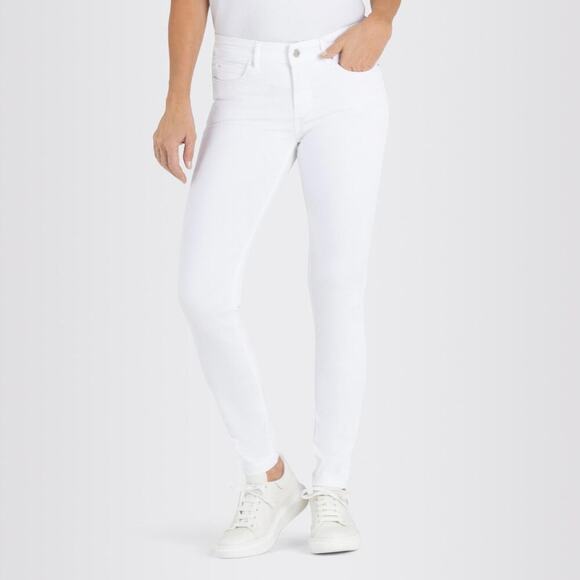 MAC Jeans Dream Jeans Straight Leg White Denim - Picture 1 of 7